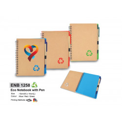 ENB 1258 Eco Notebook with Pen